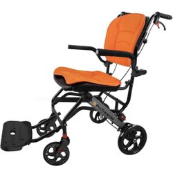 Wheelchairs for Adults,Transport Wheelchair Lightweight Foldable with Removable 