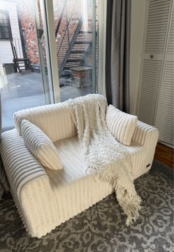 Hobestluk Couch Sofa 2-Seater Foam Sofa Loveseat