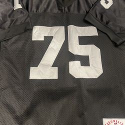 Vintage Mitchell Ness LA Raiders 1987 HOWIE LONG 75 Throwback Jersey Sz. XL 