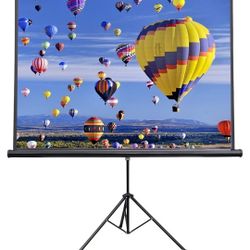 Vivo 84" Portable Indoor Outdoor Projector Screen