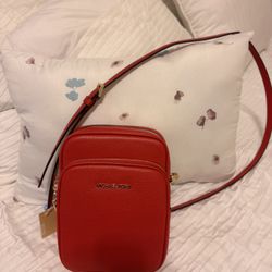 MICHAEL KORS Red Crossbody 