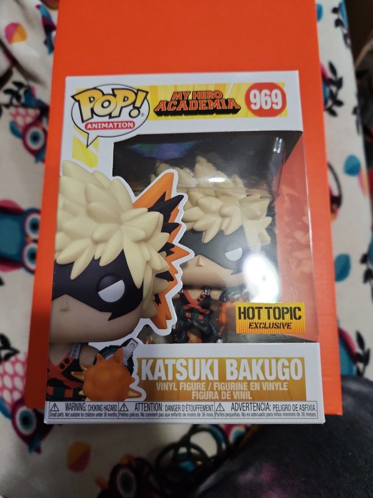 Katsuki Bakugo Hot Topic Exclusive Funko Pop