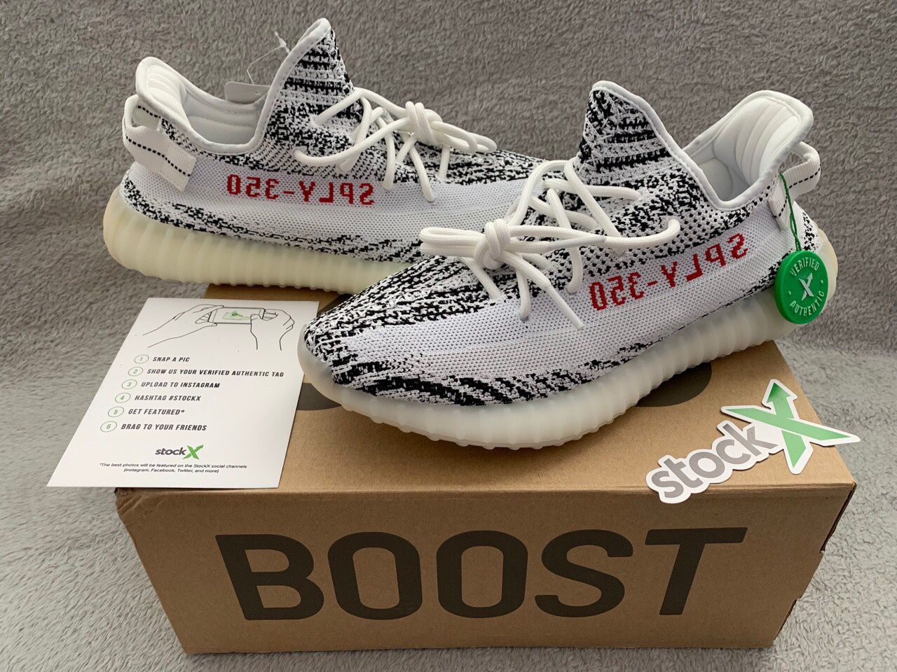 Adidas Yeezy Boost 350 V2 “Zebra” - Brand New - Never Used Men’s Shoes - Size 10 / 10.5 / 12