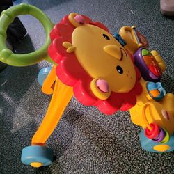 Lion Walker Push Along Toy