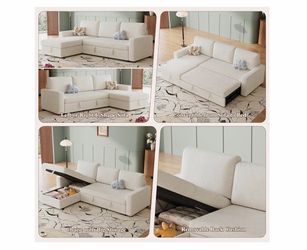 L-shaped couch