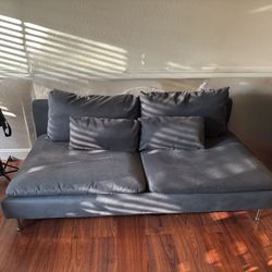 Sofa section, Fridtuna dark gray