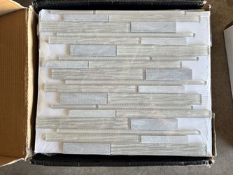 Mosaic Backsplash Ideal For kitchen (20 Tiles Per Box/3 Boxes Available)