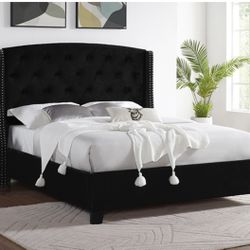 New Queen Size Bed With Mattress And Free Delivery 