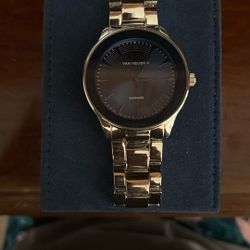 Van Heusen Sapphire Watch W/ Case