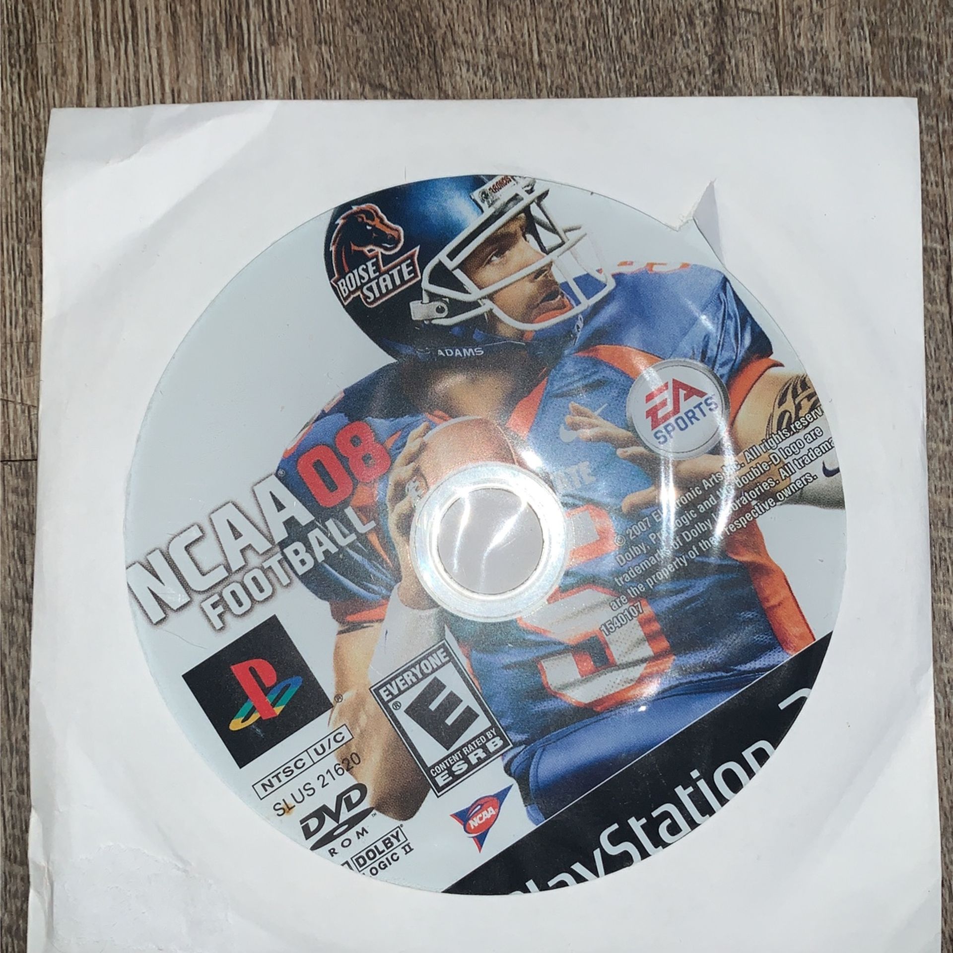 NCAA 08 PS2 (Used Condition)