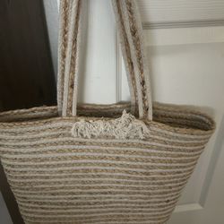 New  Boho Crocheted  Purse