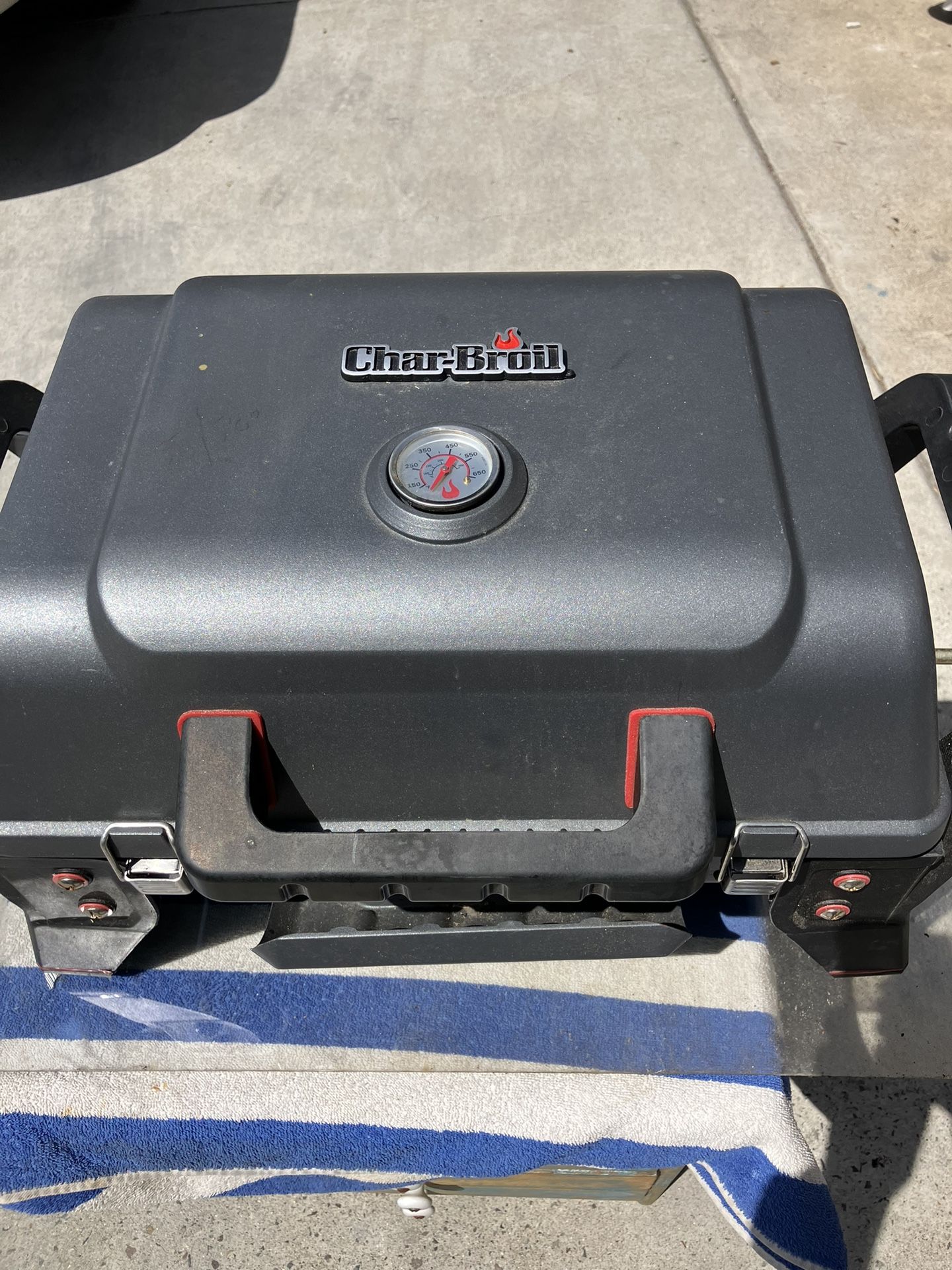 Barbecue Portable Charbroil Table Top Propane bbq