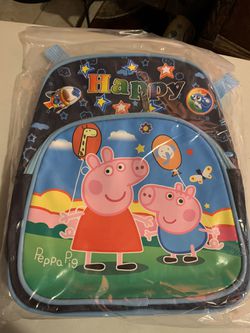 Peppa pig large school backpack