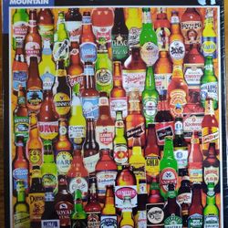 White Mountain Puzzles - 99 Bottles Of Beer On The Wall Jigsaw Puzzle - NEW 