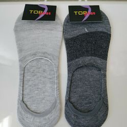 Women's Liner Socks One Size 2pc New