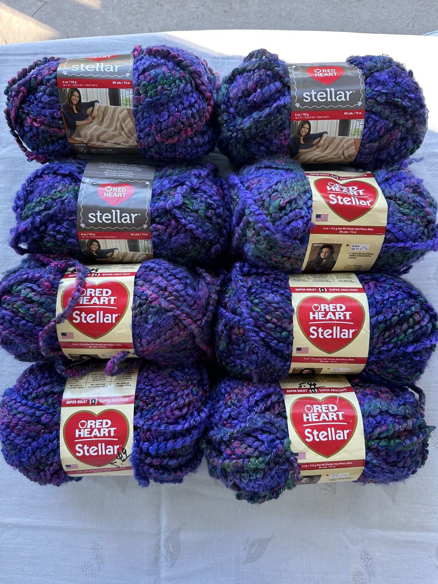 Red Heart Stellar Yarn
