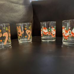 Small Vintage X-mas Candle Holders