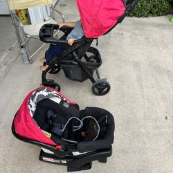 Graco Verb Travel System In Azalea 