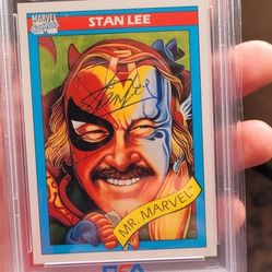 Stan Lee Autograph PSA