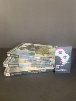 Medal Of Honor 3 Pk Bundle Ps2 