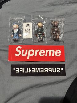 Supreme Stickers And Bear Bricks