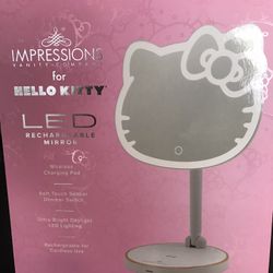 Hello Kitty Rechargeable LED Mirror