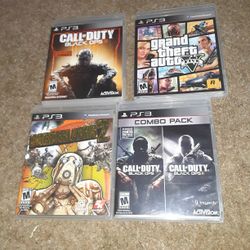 PS3 Games Buy All Together Or Single