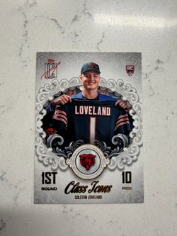 2025 Topps Signature Class - Class Icons - Colston Loveland (RC)