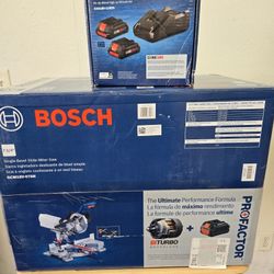 Bosch sliding miter saw 7-1/4" brand new 