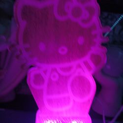 Hello kitty 4D lamp