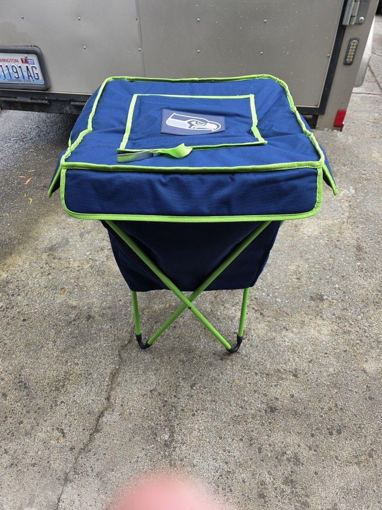 Seahawks collapsible tailgating or party cooler