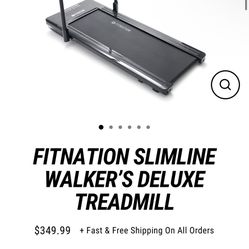 Treadmill - FITNATION SLIMLINE WALKER’S DELUXE TREADMILL