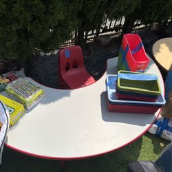 Teaching Table With Chairs From Lakeshore