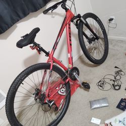 Trek Bicycle With Head Light And Back Light