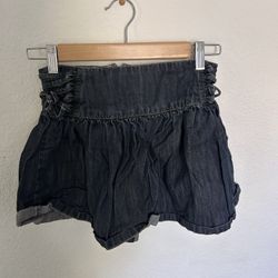 childrens jean skirt