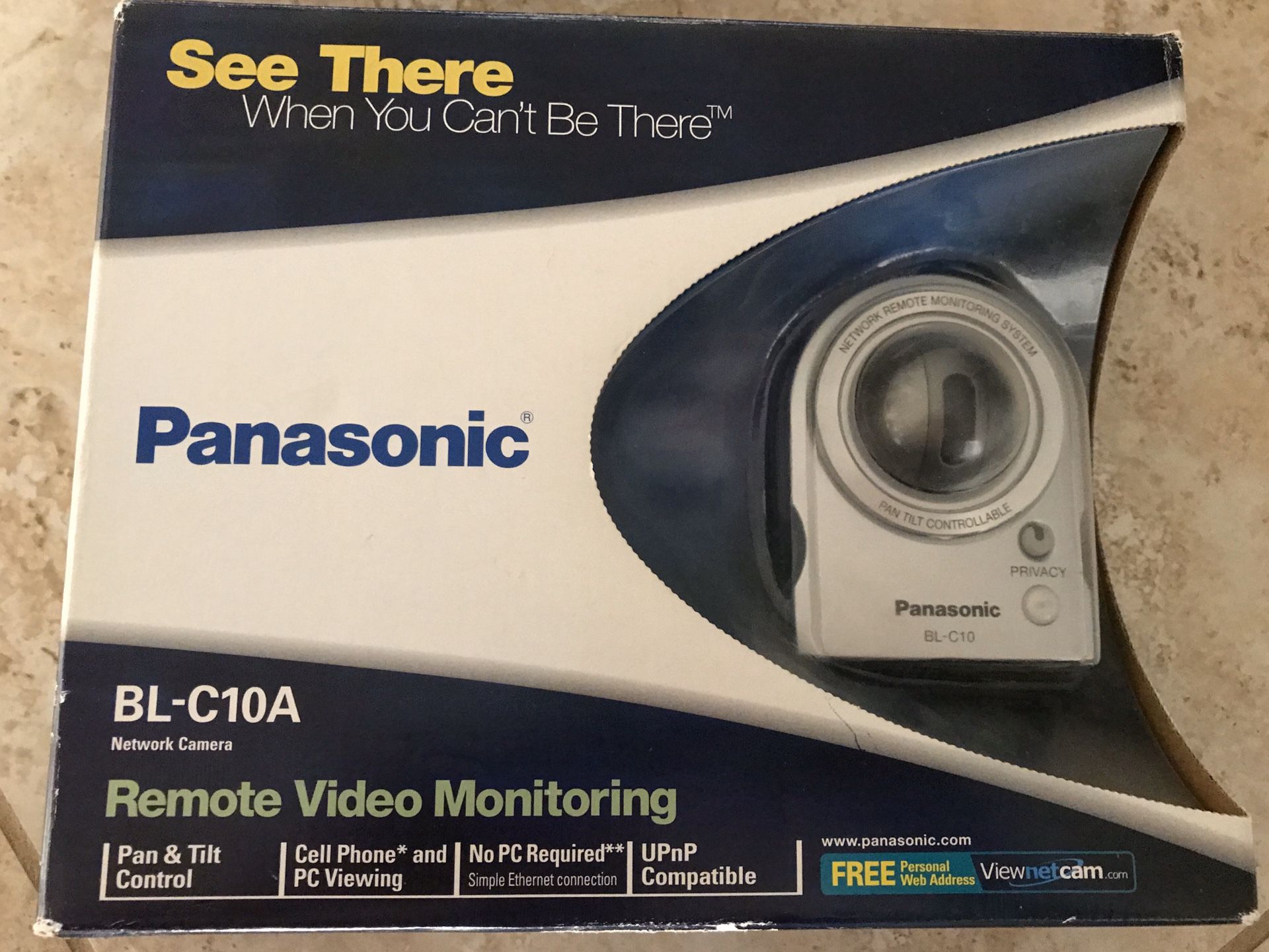 Panasonic BL-C10A Wired Network Camera. Remote Video Monitoring