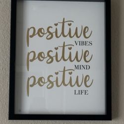 Gold Lettering Wall Decor 