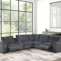 Gray Sectional 
