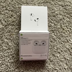 AirPods 3rd generation - Unopened 