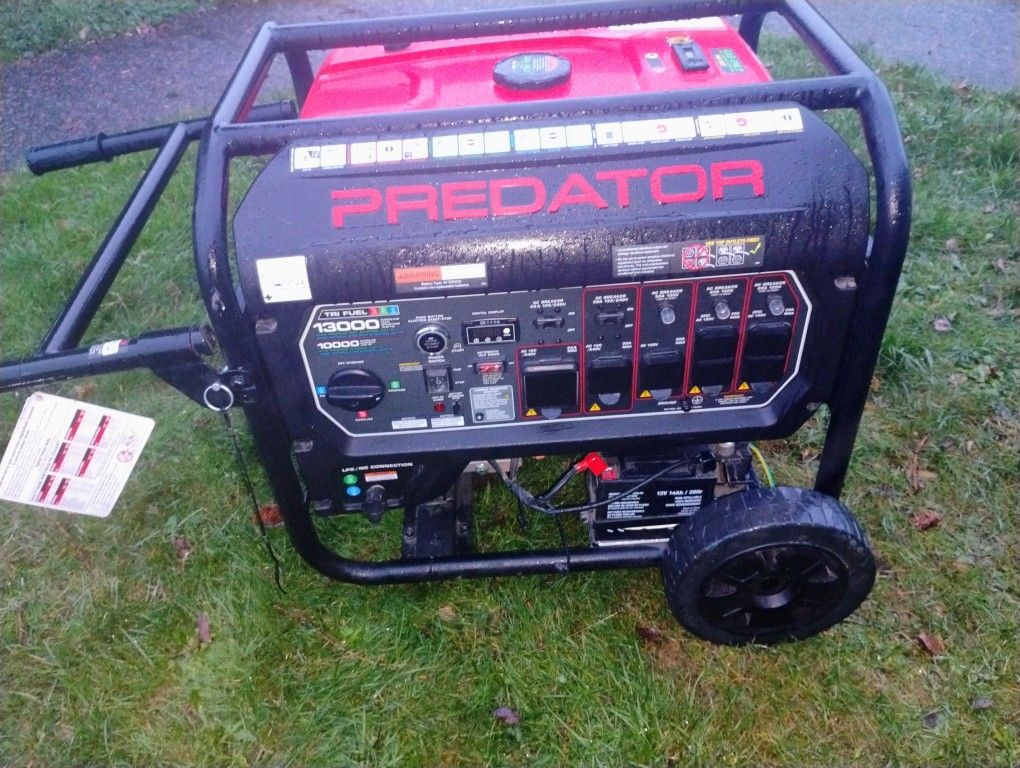Predator 13,000 Generator 