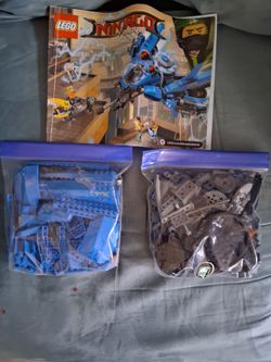 Lego ninjago movie  Jay's mech jet