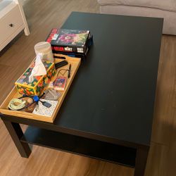Black IKEA Table