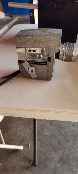 Vintage Revere model  power zoom camera movie 1959 to 1960