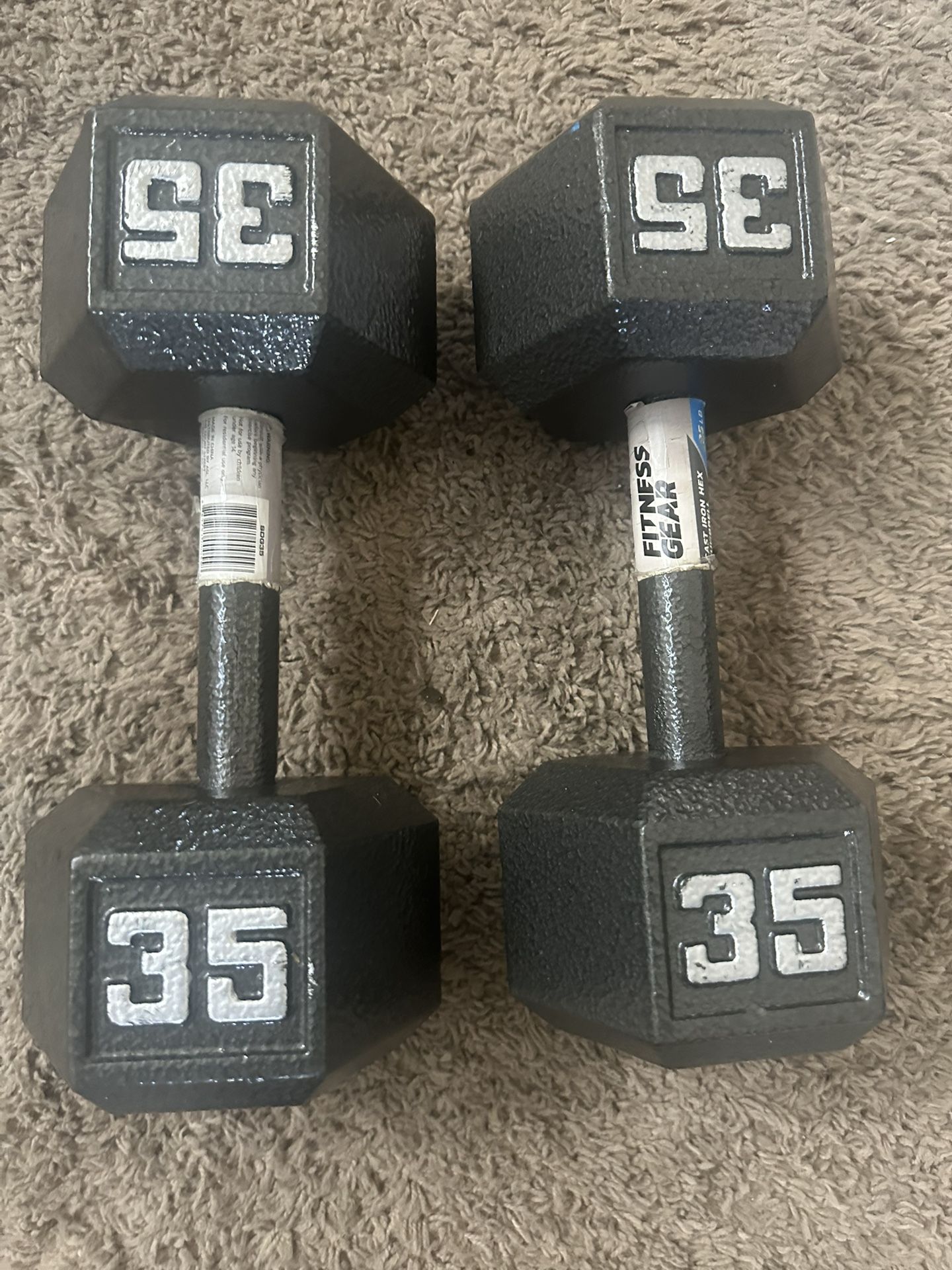35lb Dumbbells