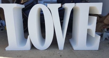 big foam letter