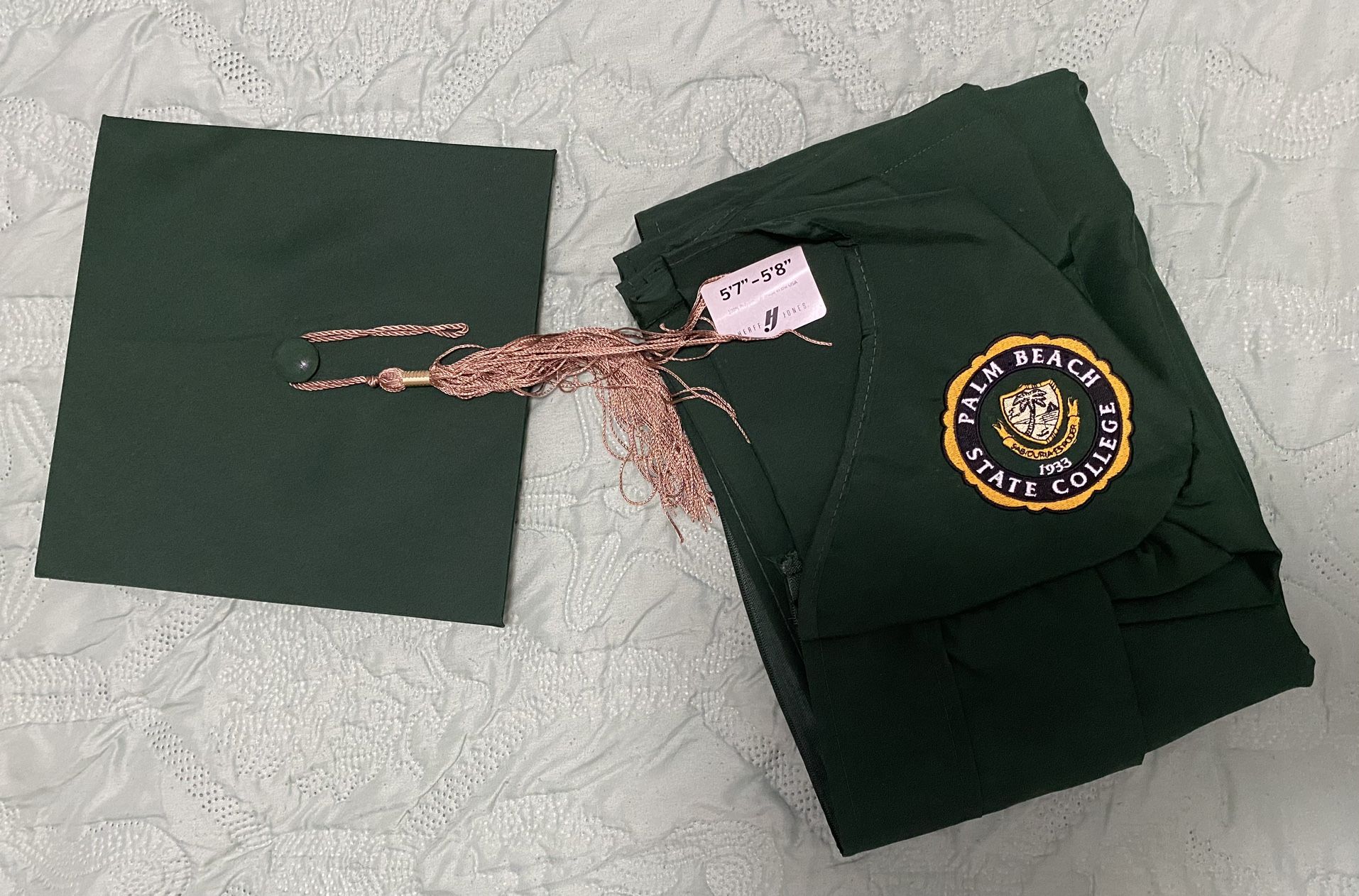 Palm Beach State Graduation Gown- New