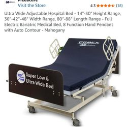 Ultra Wide Adjustable Bed