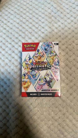 Pokémon Prismatic Evolutions Booster Bundle – Sealed