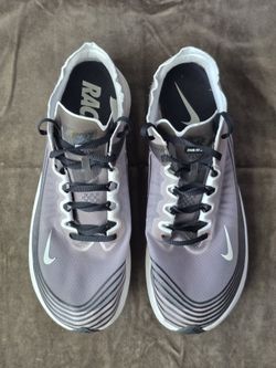 Nike Zoom Fly SP Black Light Bone White Mens Size 11 Running Shoes