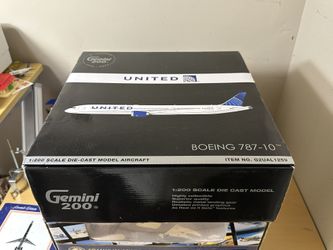 GeminiJets Gemini200 United Airlines B787-10 Scale 1:200